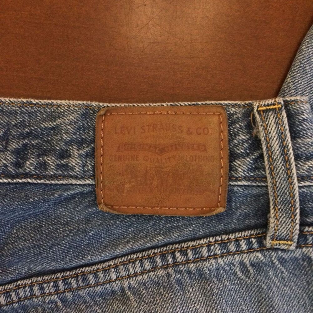 Levi’s ribcage straight jeans 27 blue button fly - Picture 9 of 14